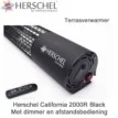 Herschel California 2000R terrasverwarmer met dimmer 2000 Watt