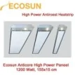 Ecosun Anticore 1200 Watt hoge temperatuur paneel