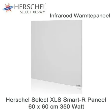 Herschel Select XLS Infrarood Paneel, 350 Watt, 60 x 60 cm