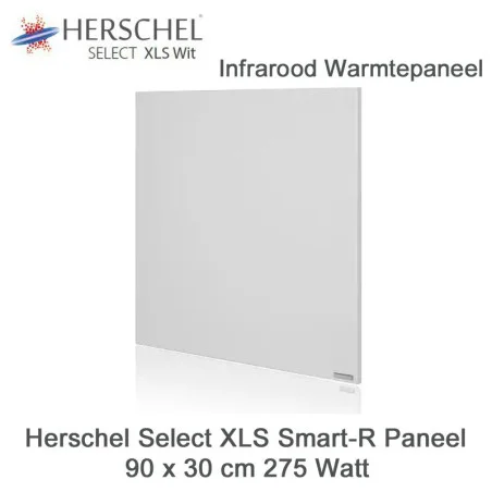 Herschel Select XLS Infrarood Paneel, 275 Watt, 90 x 30 cm