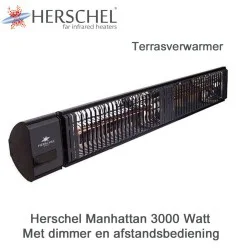 Herschel Manhattan 3000 Watt terrasverwarmer