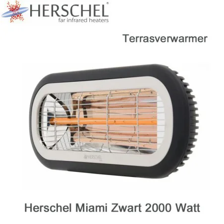 Herschel Miami 2000 Watt terrasverwarmer