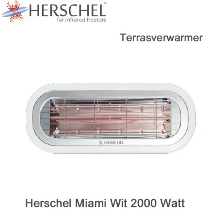 Herschel Miami 2000 Watt terrasverwarmer