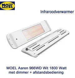 MOEL Aaren 966WD infraroodverwarmer met dimmer 1800 Watt