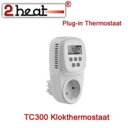 2Heat Plug-in TC300 klokthermostaat