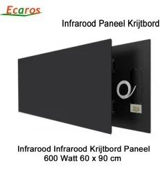 Ecaros Krijtbord Infrarood Warmtepaneel 600 Watt 60 x 90 cm|Infraroodverwarmingonline