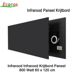 Ecaros Krijtbord Infrarood Warmtepaneel 800 Watt 60 x 120 cm|Infraroodverwarmingonline