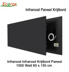 Ecaros Krijtbord Infrarood Warmtepaneel 1000 Watt 60 x 150 cm|Infraroodverwarmingonline
