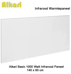 Alkari Basic infrarood paneel 1000 Watt 60 x 140 cm