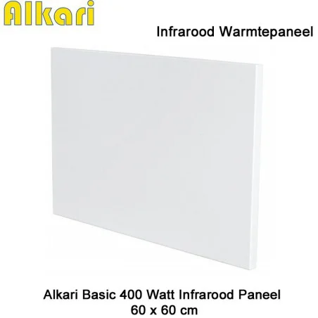 Alkari Basic infrarood paneel 400 Watt 60 x 60 cm