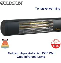 Goldsun Aqua gold terrasverwarming 1500 Watt