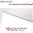 Welltherm ecoline infrarood paneel 1210 Watt 75 x 150cm