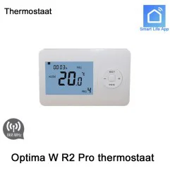 Optima W Pro serie thermostaten met bijbehorende ontvangers|Infraroodverwarmingonline