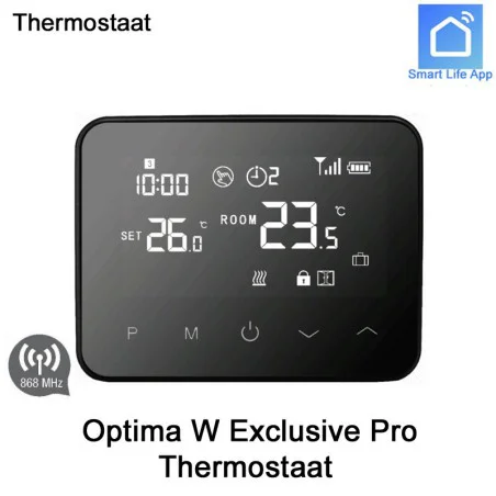 Optima W Exclusive Pro thermostaat