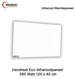 Irecoheat Eco 550 Watt infraroodpaneel, 120 x 40 cm|Infraroodverwarmingonline
