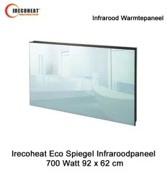 Irecoheat Eco Spiegel 700 Watt infraroodpaneel, 92 x 62 cm|Infraroodverwarmingonline