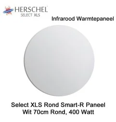 Herschel Select XLS Rond Infrarood Paneel Wit, 400 Watt, 70 cm rond