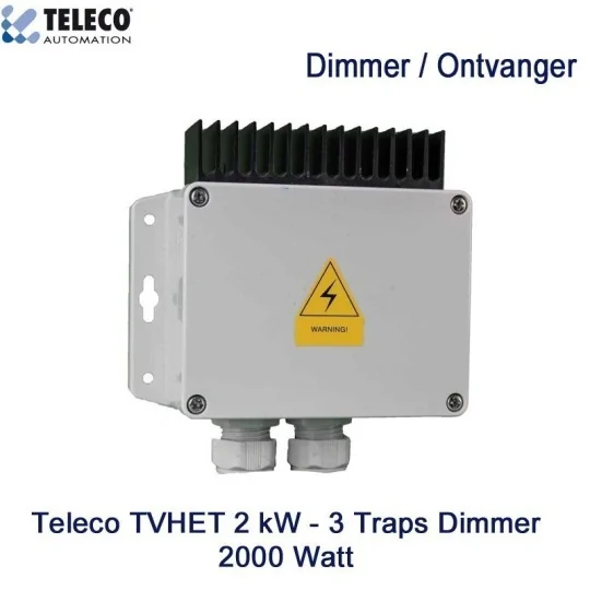 Teleco draadloze Dimmer 2000, 4000 of 6000 Watt