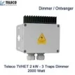 Teleco draadloze Dimmer 2000, 4000 of 6000 Watt