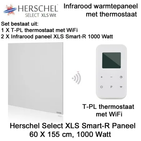 Herschel Select XLS infrarood panelen|Infraroodverwarmingonline
