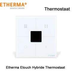 Etherma Etouch Hybride Thermostaat|Infraroodverwarmingonline