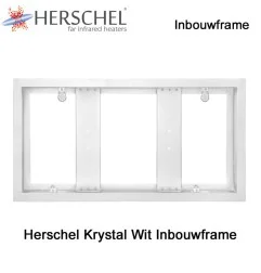 Herschel KRYSTAL-CRK-LW inbouwframe wit|Infraroodverwarmingonline