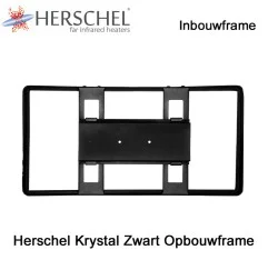 Herschel KRYSTAL-SMK-LB opbouwframe zwart|Infraroodverwarmingonline