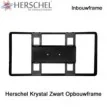 Herschel KRYSTAL-SMK-LB opbouwframe zwart