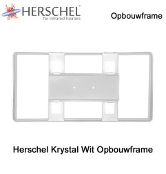 Herschel KRYSTAL-SMK-LW opbouwframe wit|Infraroodverwarmingonline