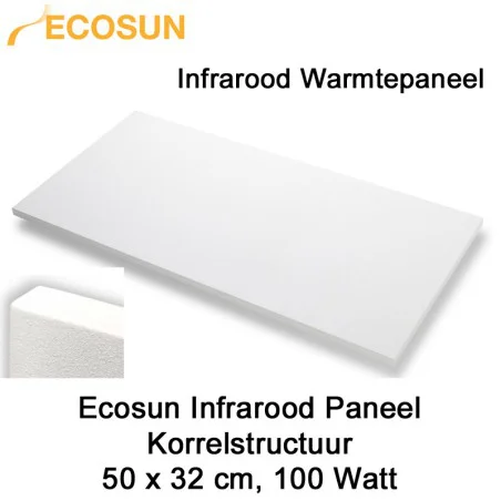 Ecosun infrarood paneel 50 x 32 cm 100 Watt