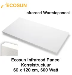 Ecosun Infrarood Paneel 600 Watt 120 x 60 cm|Infraroodverwarmingonline