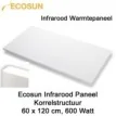 Ecosun Infrarood Paneel 600 Watt 120 x 60 cm