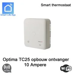 Optima TC25 opbouw ontvanger RF WiFi 10A voor Optima W Pro serie|Infraroodverwarmingonline
