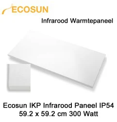 Ecosun IKP infrarood paneel 59.2 x 59.2 cm 300 Watt|Infraroodverwarmingonline