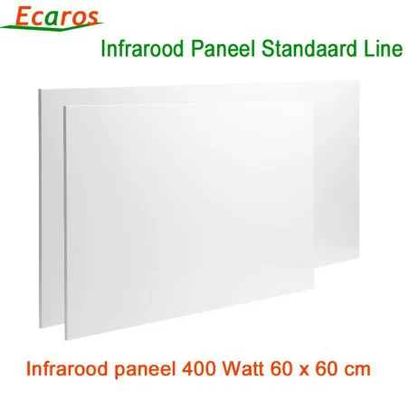 Ecaros Infrarood warmtepaneel 400 watt 60 x 60 cm