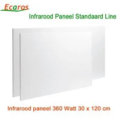 Ecaros Infrarood warmtepaneel 360 watt 30 x 120 cm