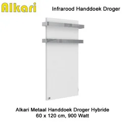 Alkari Handdoek Droger Hybride 900 Watt, 60 x 120 cm|Infraroodverwarmingonline