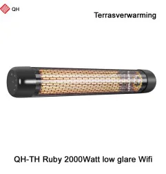 QH-TH Ruby low glare Wifi infrarood heater - 2000Watt