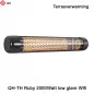 QH-TH Ruby low glare Wifi infrarood heater - 2000Watt