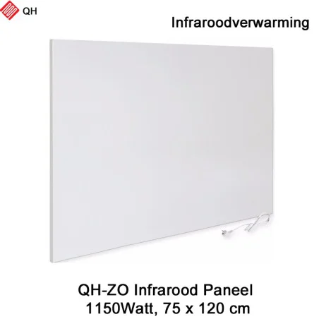 QH infrarood panelen zonder ingebouwde ontvanger en afstandsbediening|Infraroodverwarmingonline