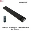 QH-TH Black Heater Infrarood Terrasverwarmer 2400 Watt