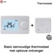 QH Basic eenvoudige draadloze thermostaat met ontvanger