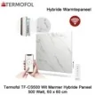 Termofol TF-CS500-01 Keramisch Hybride infrarood Paneel met wifi, 500 Watt, 60 x 60 cm
