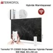 Termofol TF-CS500-03 Keramisch Hybride infrarood Paneel met wifi, 500 Watt, 60 x 60 cm