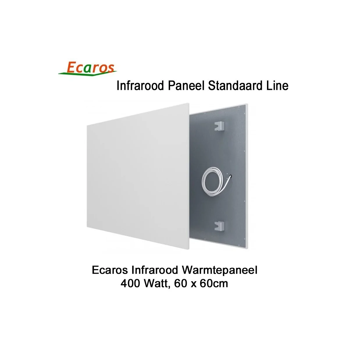 Ecaros Infrarood warmtepaneel 400 Watt 60 x 60 cm