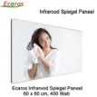 Ecaros Spiegel Infrarood Warmtepaneel 400 Watt 60 x 60 cm