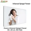 Ecaros Spiegel Infrarood Warmtepaneel 600 Watt 90 x 60 cm