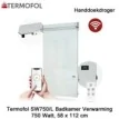 Termofol TF-SW750/L handdoekdroger 750 Watt, 58 x 112 cm