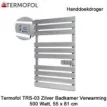 Termofol TRS-03 zilver handdoekdroger 500 Watt