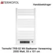 Termofol TRW-02 wit handdoekdroger 2000 Watt